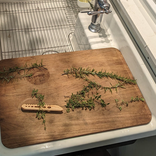Wooden Herb Stripper