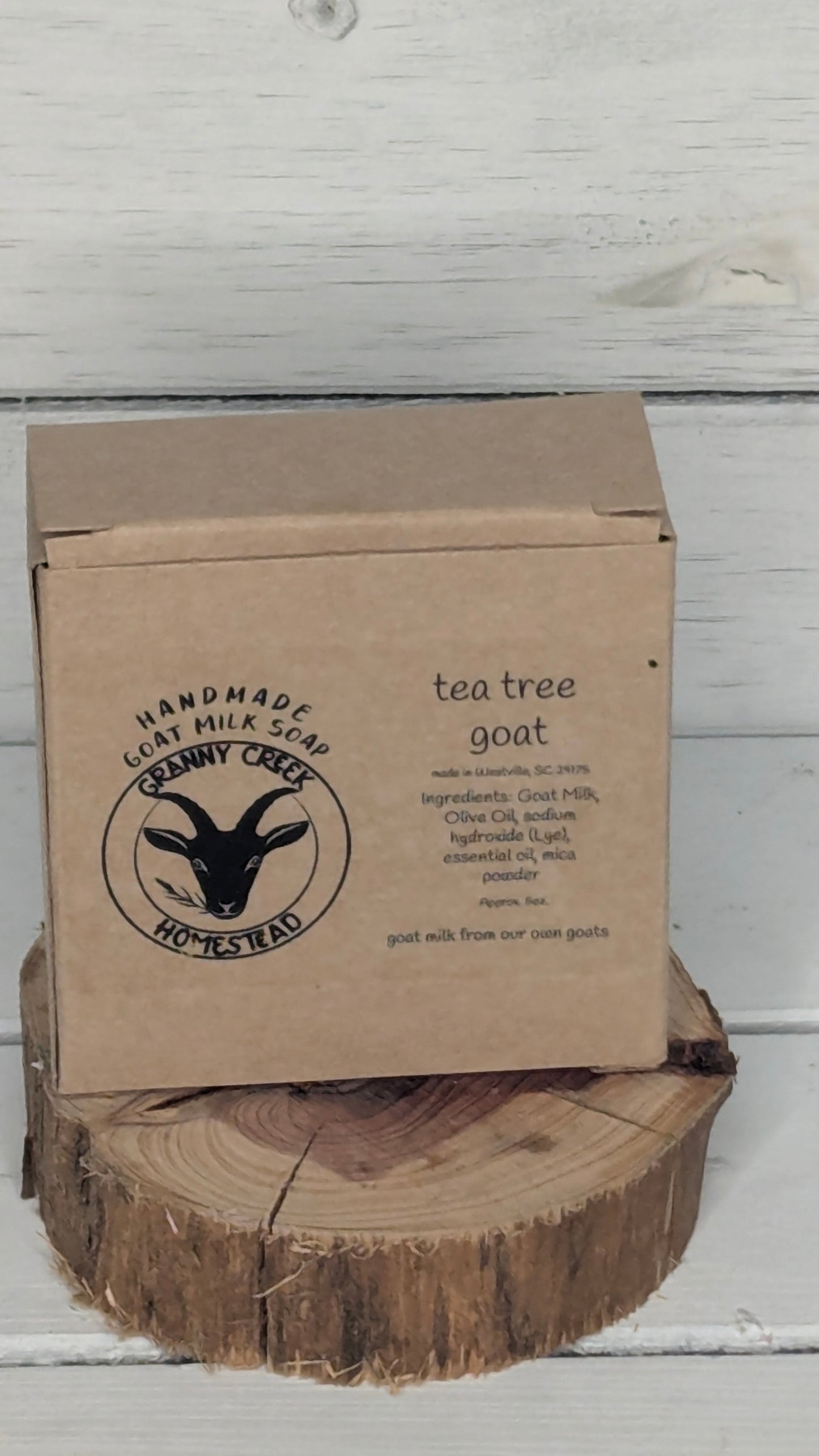 Tea Tree Goat Milk Soap