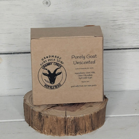Purely Goat – Unscented Goat Milk Soap