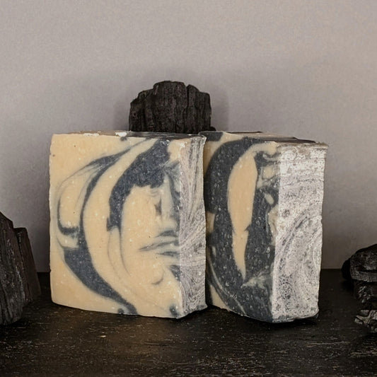 Charcoal & Sandalwood Goat Milk Soap