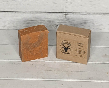 Pumpkin Brew Goat Milk Soap