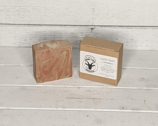 Vanilla Apple Cinnamon Goat Milk Soap