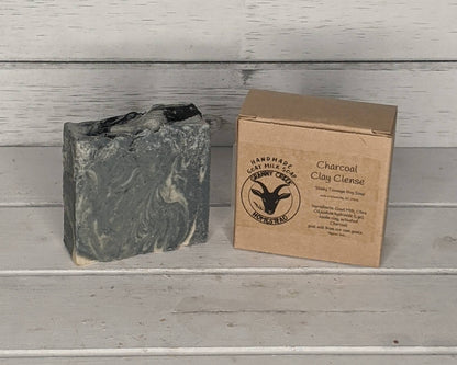 Charcoal Clay Cleanse Goat Milk Soap