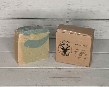 Vanilla & Cedar Goat Milk Soap