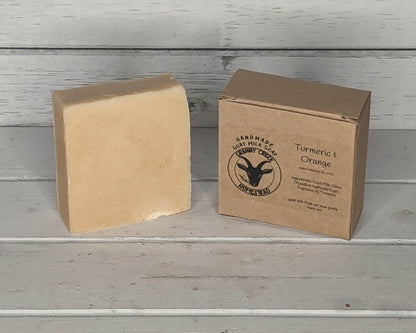 Turmeric & Orange Goat Milk Soap