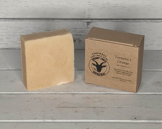 Turmeric & Orange Goat Milk Soap