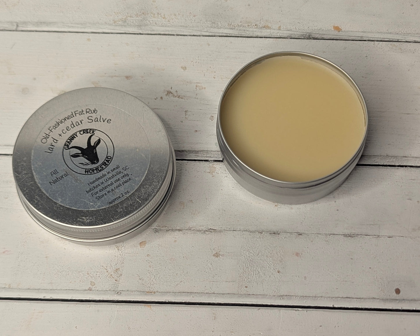 Cedarwood Lard Salve