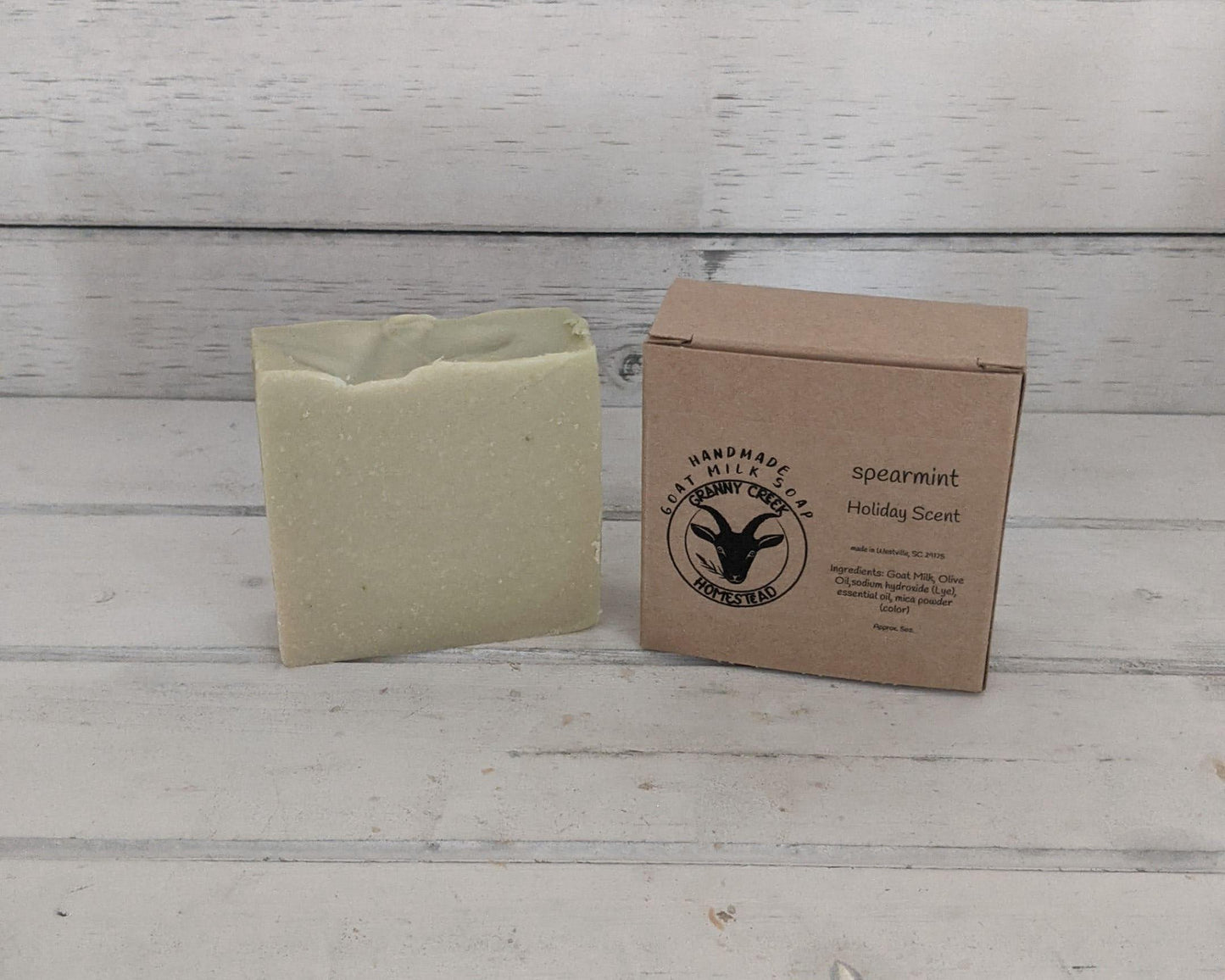 Spearmint Goat Milk Soap